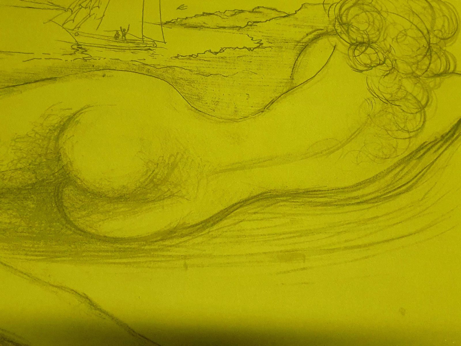 photo furniture Salvador Dalí­Salvador Dali   At The Beach   Lithograph1970