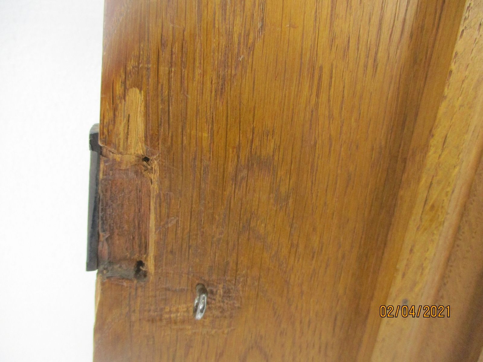 Pair Antique Hand Carved Oak Pheasants Door Panels Reclaimed Architectural Breug photo vintage