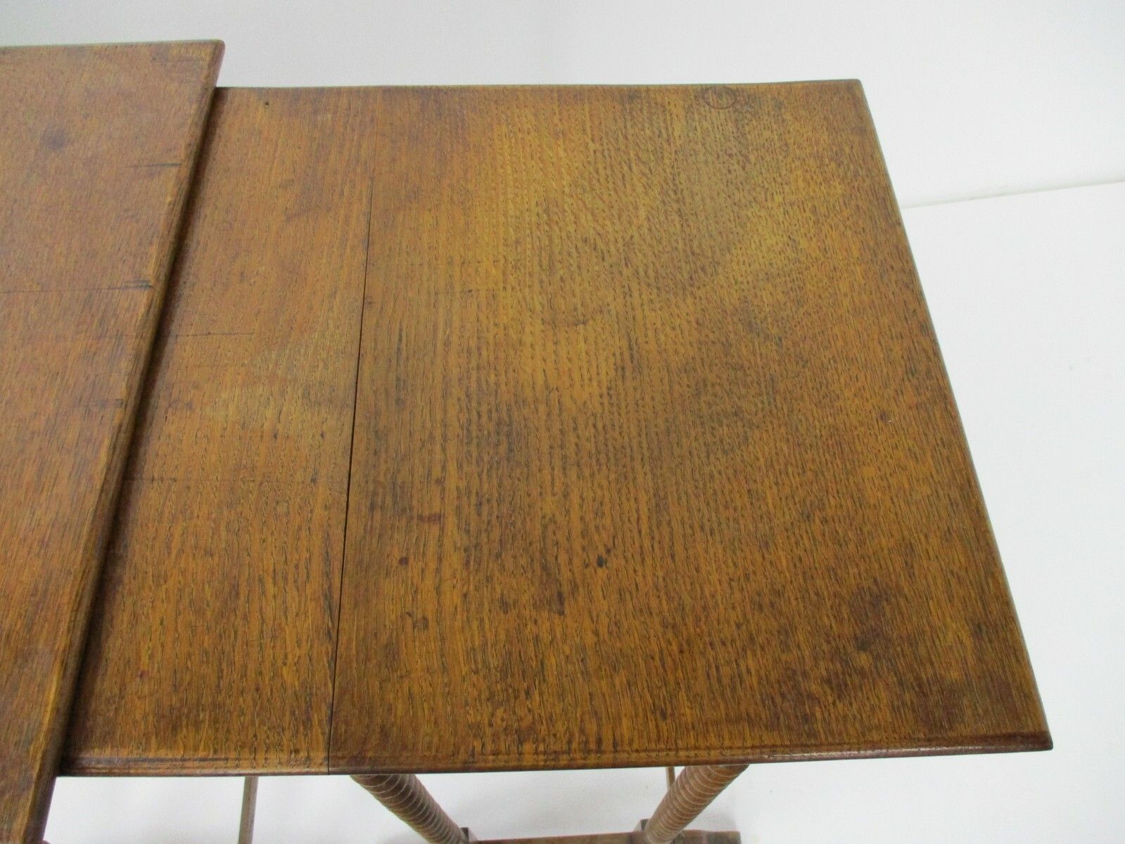 Antique Exceptional Barley Twist Nesting Stacking Side Tables Set Of 5 Edwardian photo buy