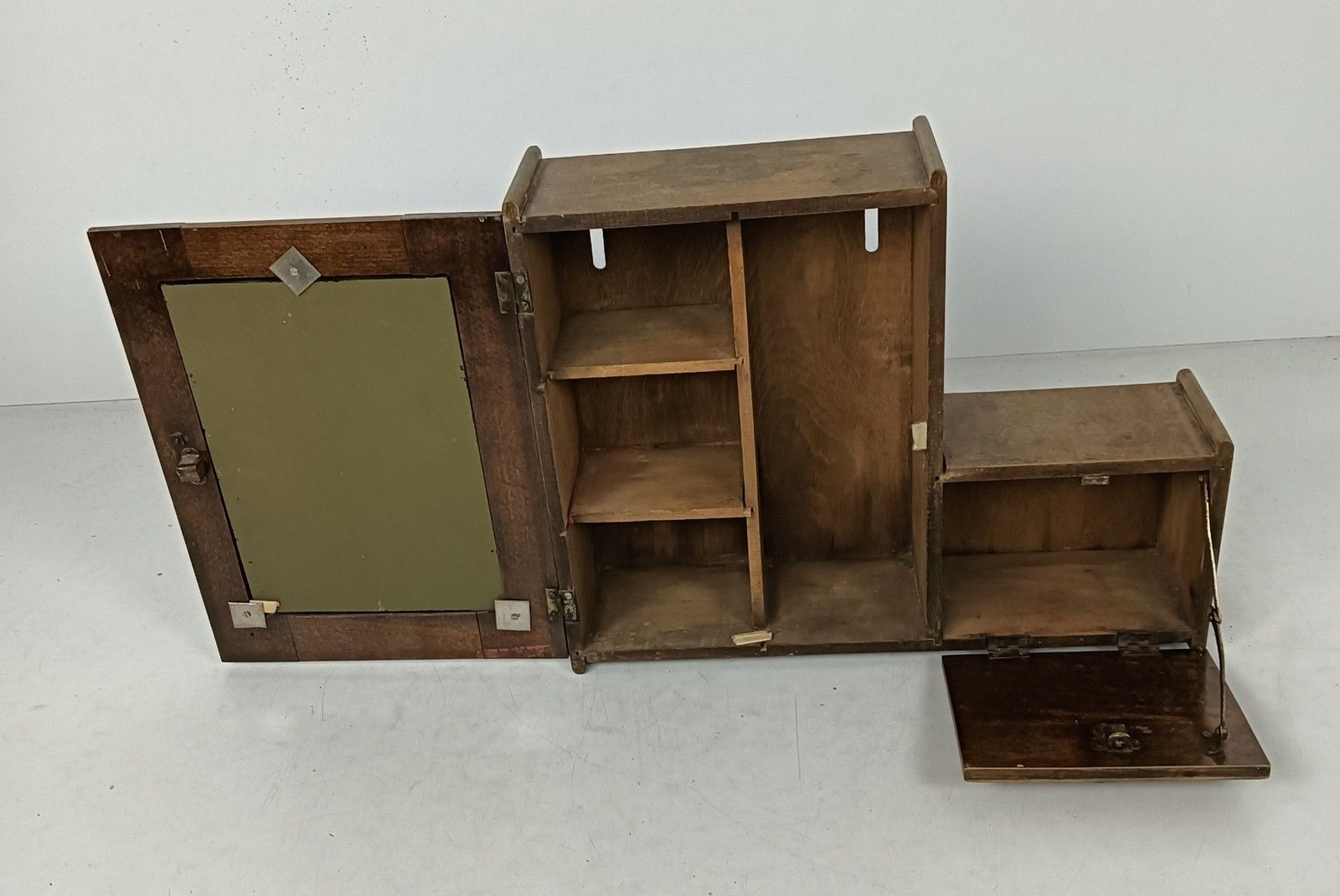 Antique Art Deco Wall Hanging Medicine Apothecary Pharmacy Cabinet Shaving Cabin photo buy
