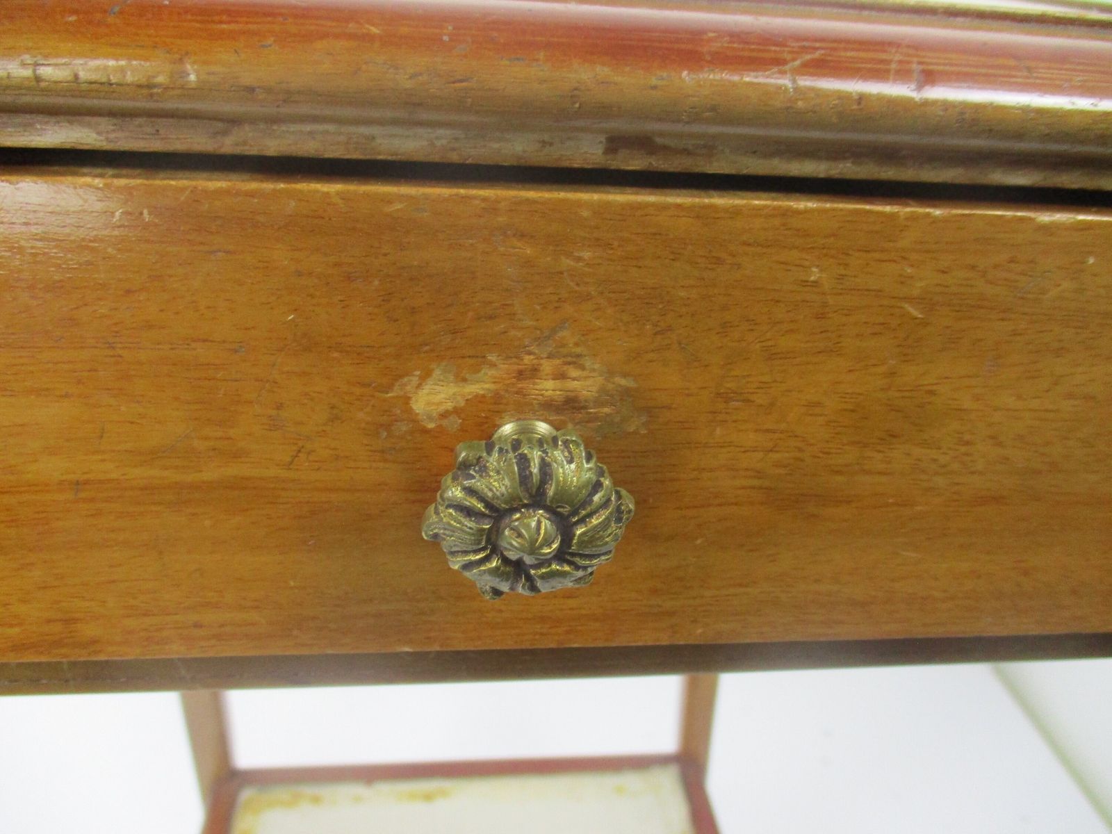 Antique  Side Cabinet Table Night Stand Nightstand Louis XV/VI Style photo Furniture