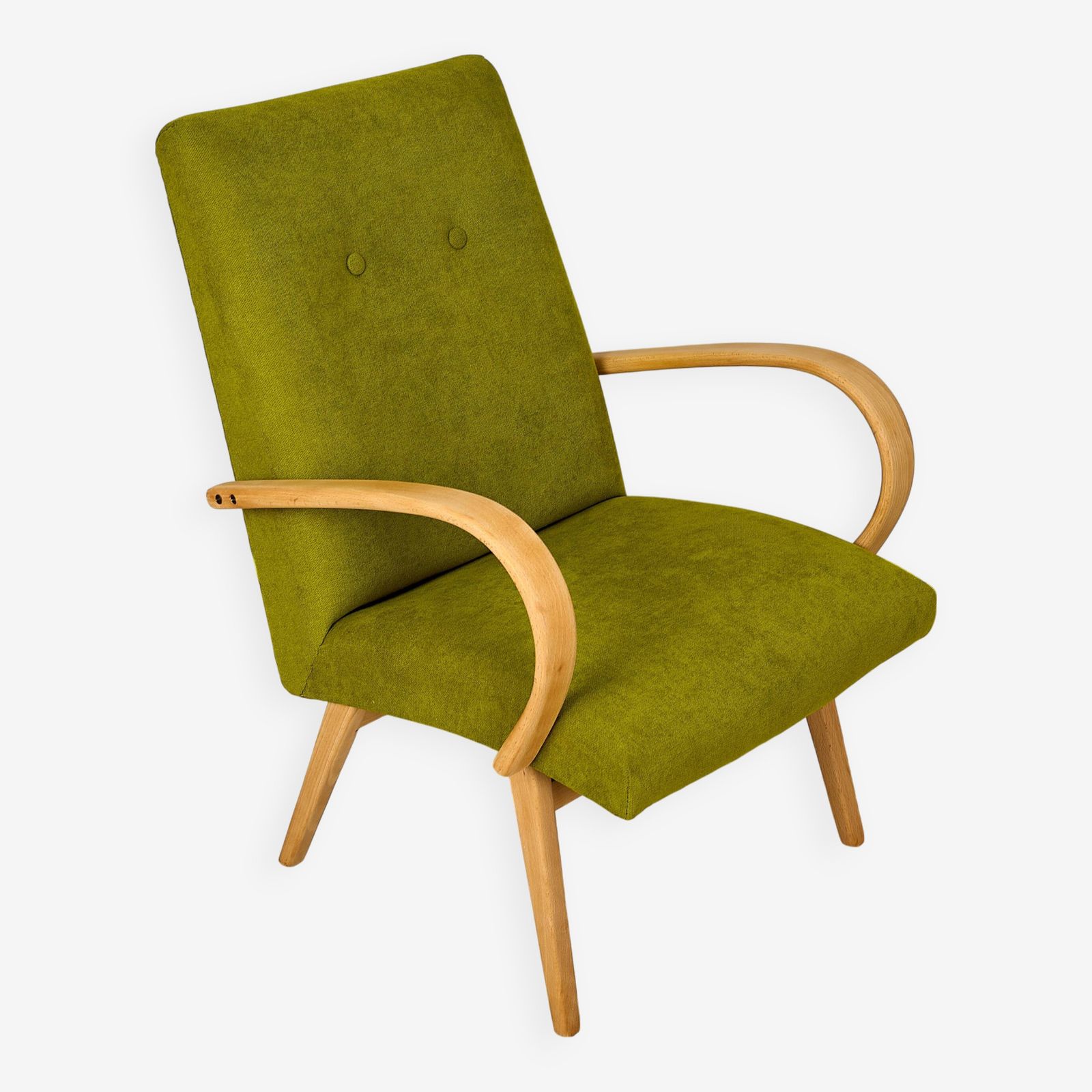 Armchair Designed By Jaroslav Smidek For Ton, Czechoslovakia 1960s.