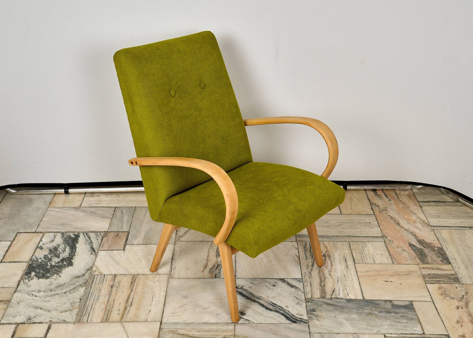 Armchair Designed By Jaroslav Smidek For Ton, Czechoslovakia 1960s. photo furniture