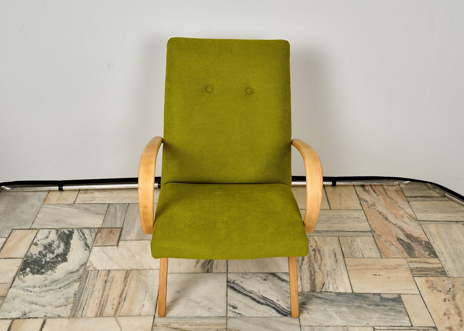 Armchair Designed By Jaroslav Smidek For Ton, Czechoslovakia 1960s. photo for sale
