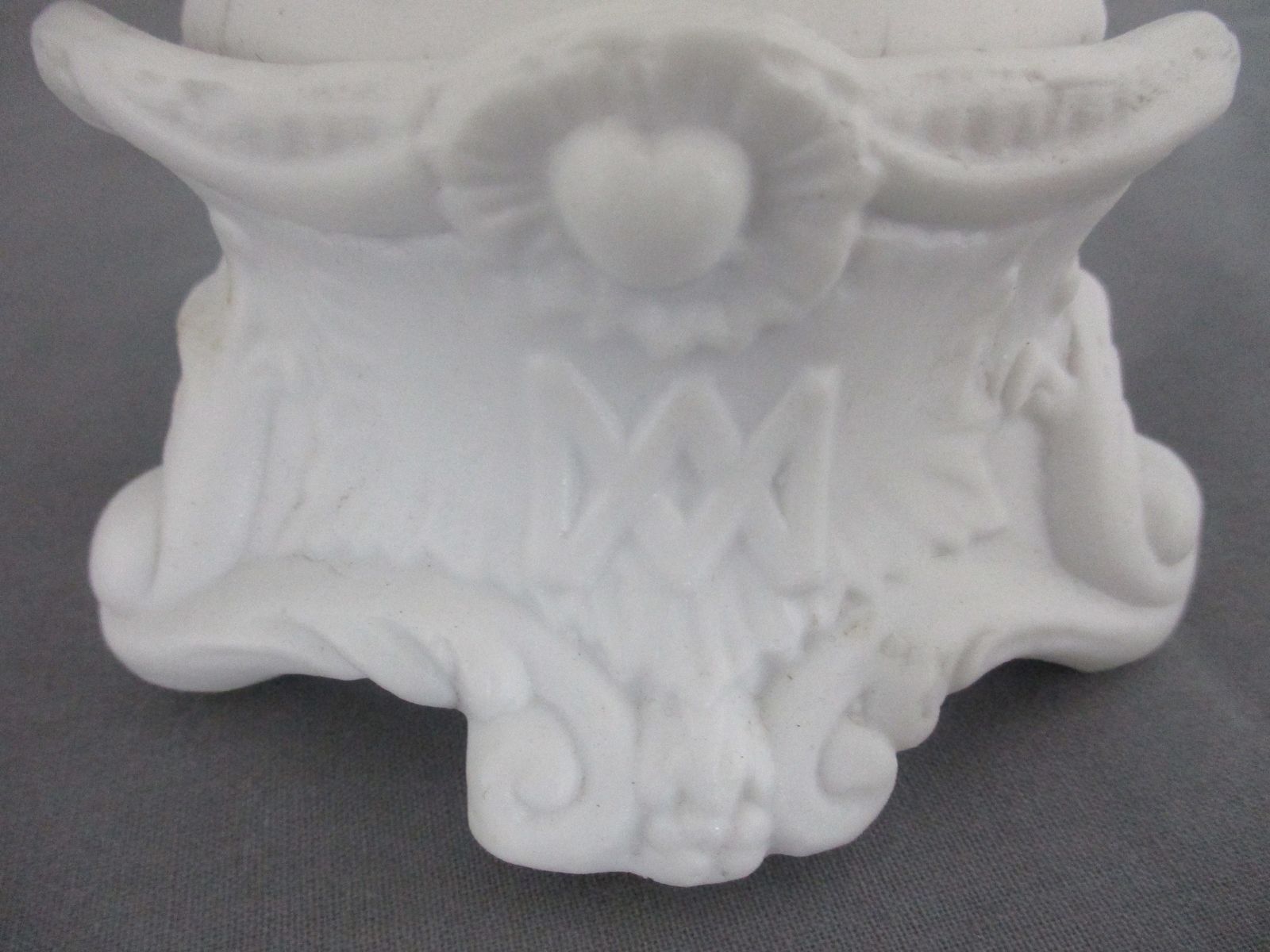 Antique Bisque Porcelain Statue Virgin Our Lady Mary Madonna With Infant Jesus F photo vinterior
