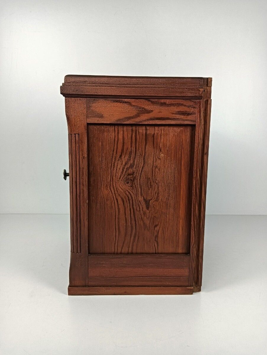 Gorgeous Art Deco Medicine Apothecary Cabinet Antique Beveled Glass, Shaving Cab photo Furniture