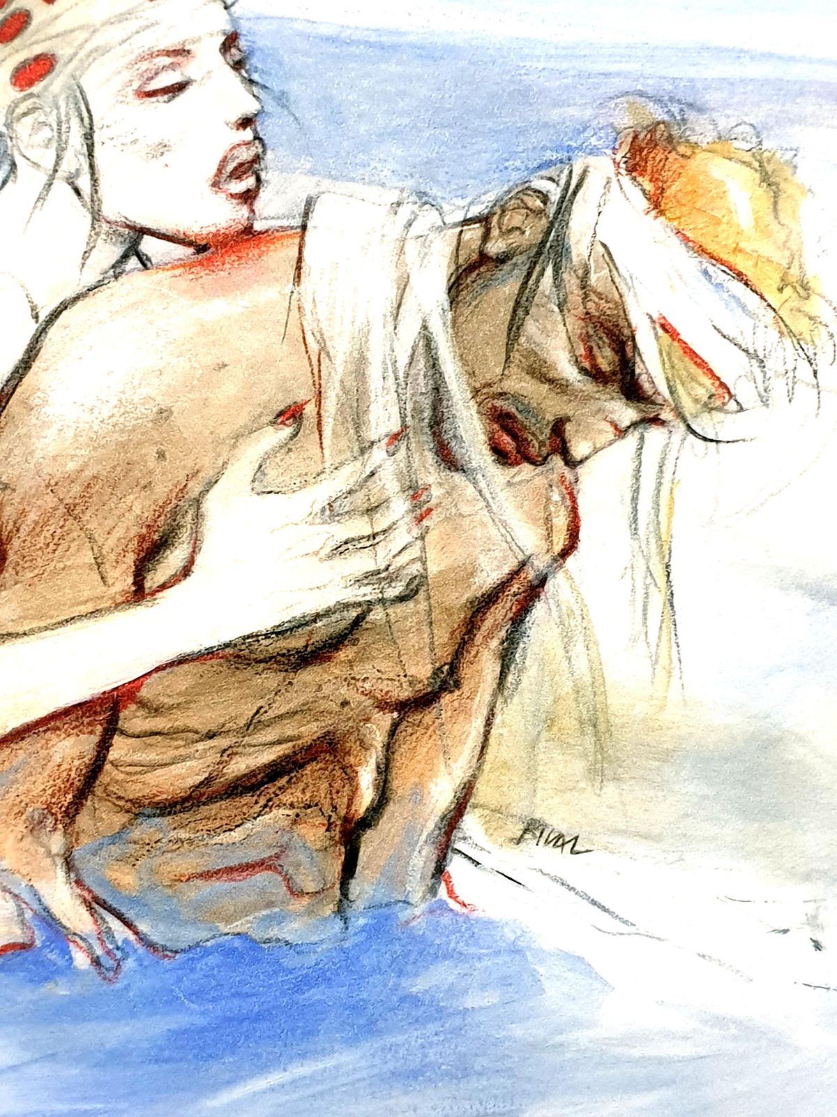 Enki Bilalenki Bilal   Nausicaa   Original Lithograph2012 photo for sale