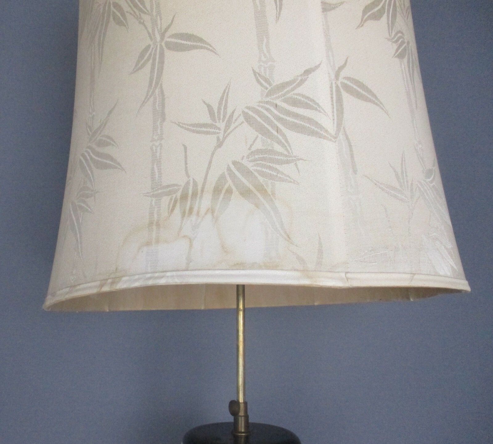 Vintage Chinese Porcelain Republic Period Lamp Vase 48.4" photo for sale
