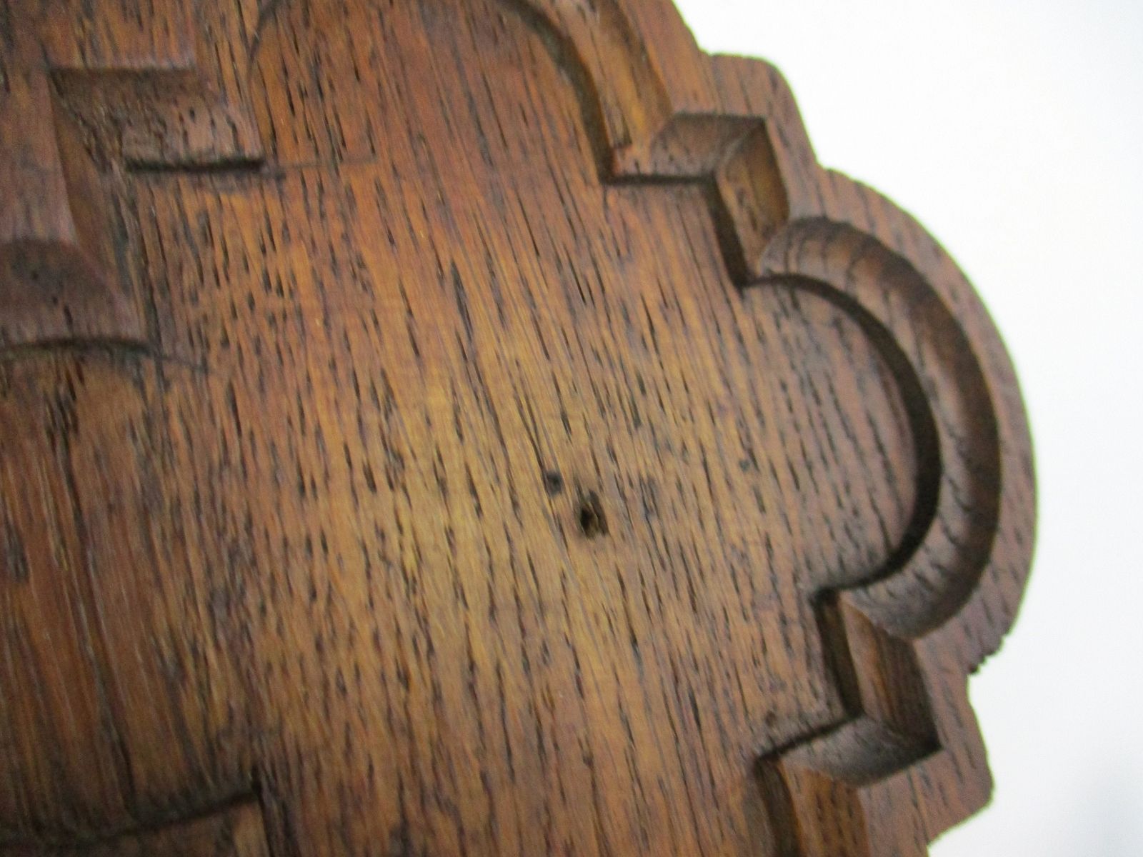 Xl Hand Carved Wood Hanging Ornate Church Chapel Crucifix French Fleur De Lis Fa photo vinterior