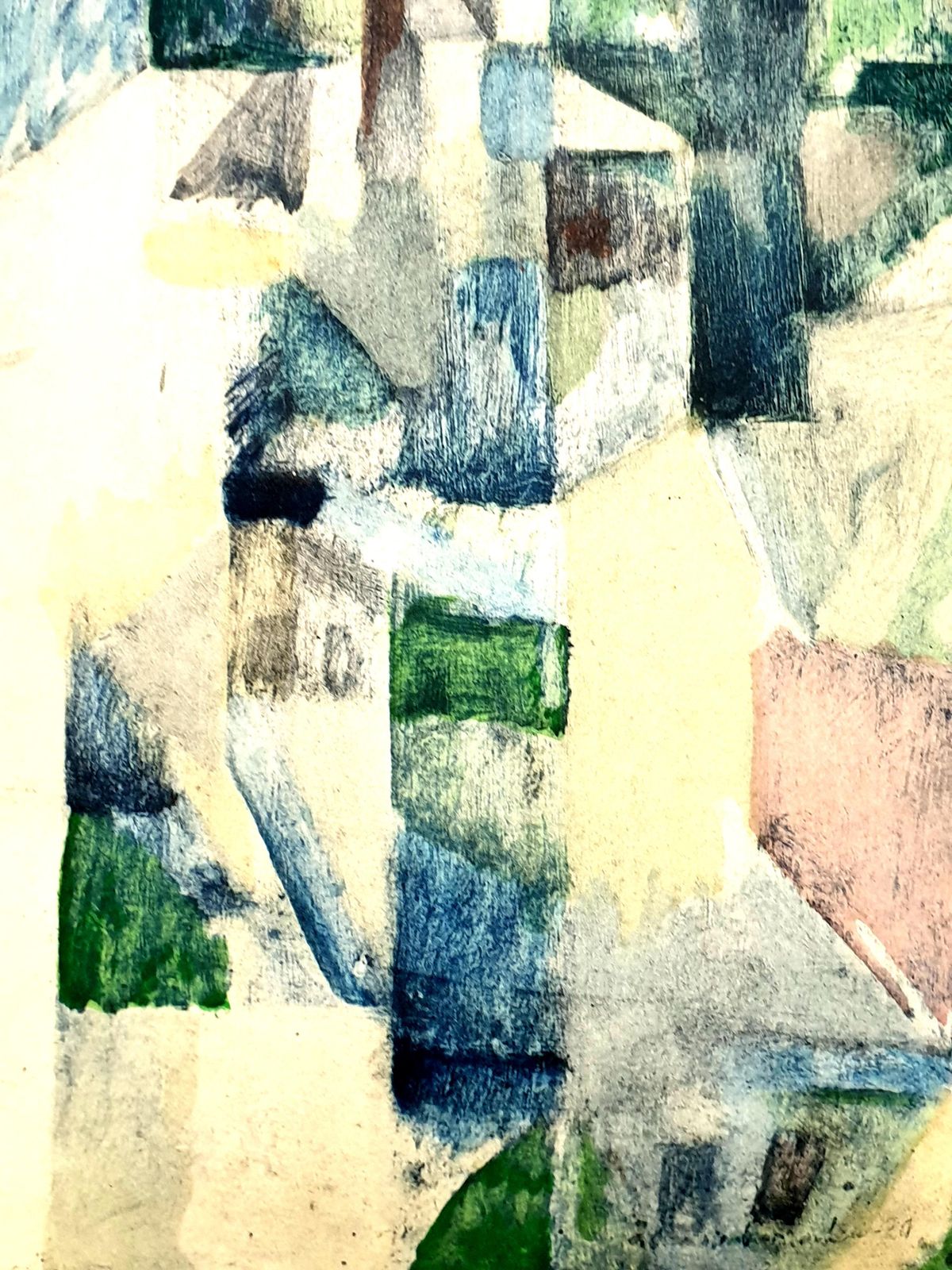 (After) Robert Delaunay(after) Robert Delaunay   La Fenêtre No. 2   Pochoir1957 photo Art