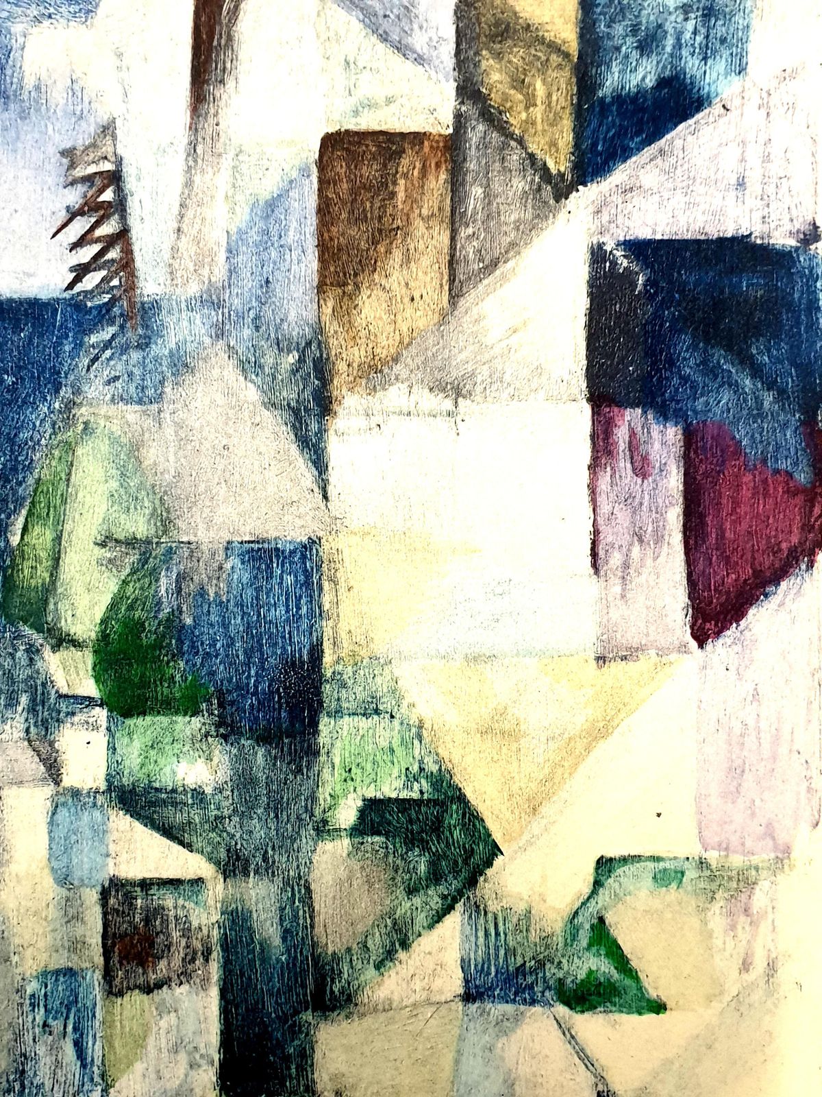 (After) Robert Delaunay(after) Robert Delaunay   La Fenêtre No. 2   Pochoir1957 photo vinterior