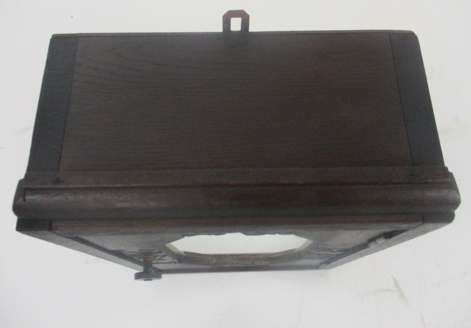Kitchen Medicine Apothecary  Bathroom Cabinet  Carved Wood Beveled Glass Lovely photo buy