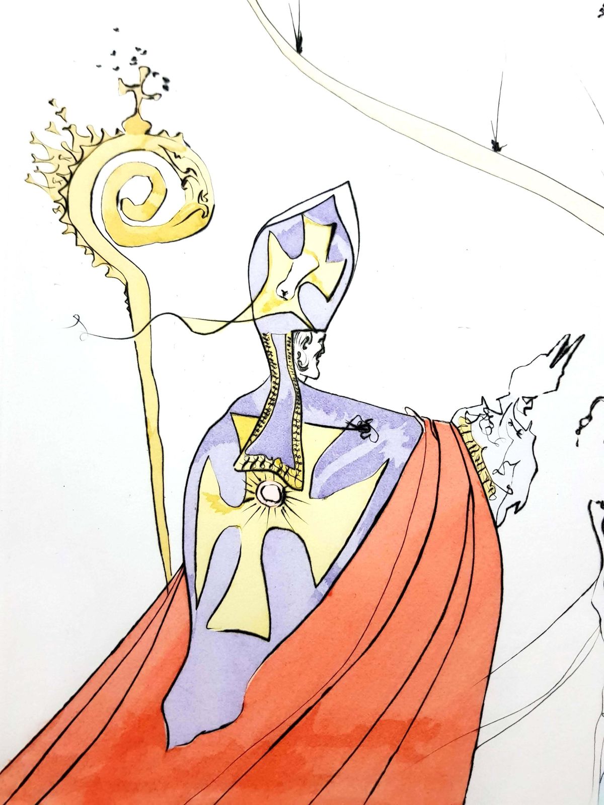 Salvador Dalí­Salvador Dali   The Sacred Love Of Gala1974 photo Art