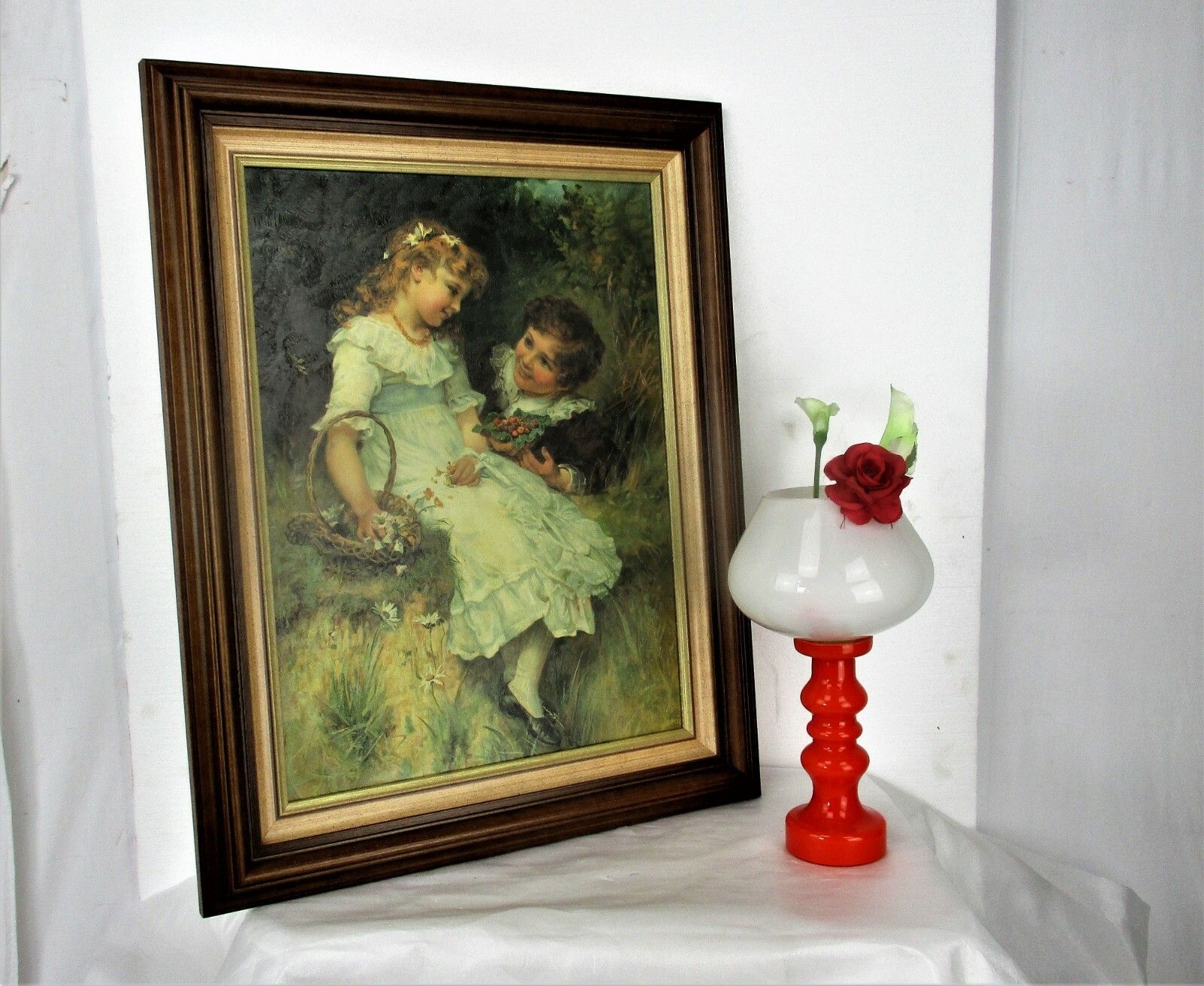 Art Print Framed Sweethearts By Frederick Morgan Trademark Pears Soap Lovely