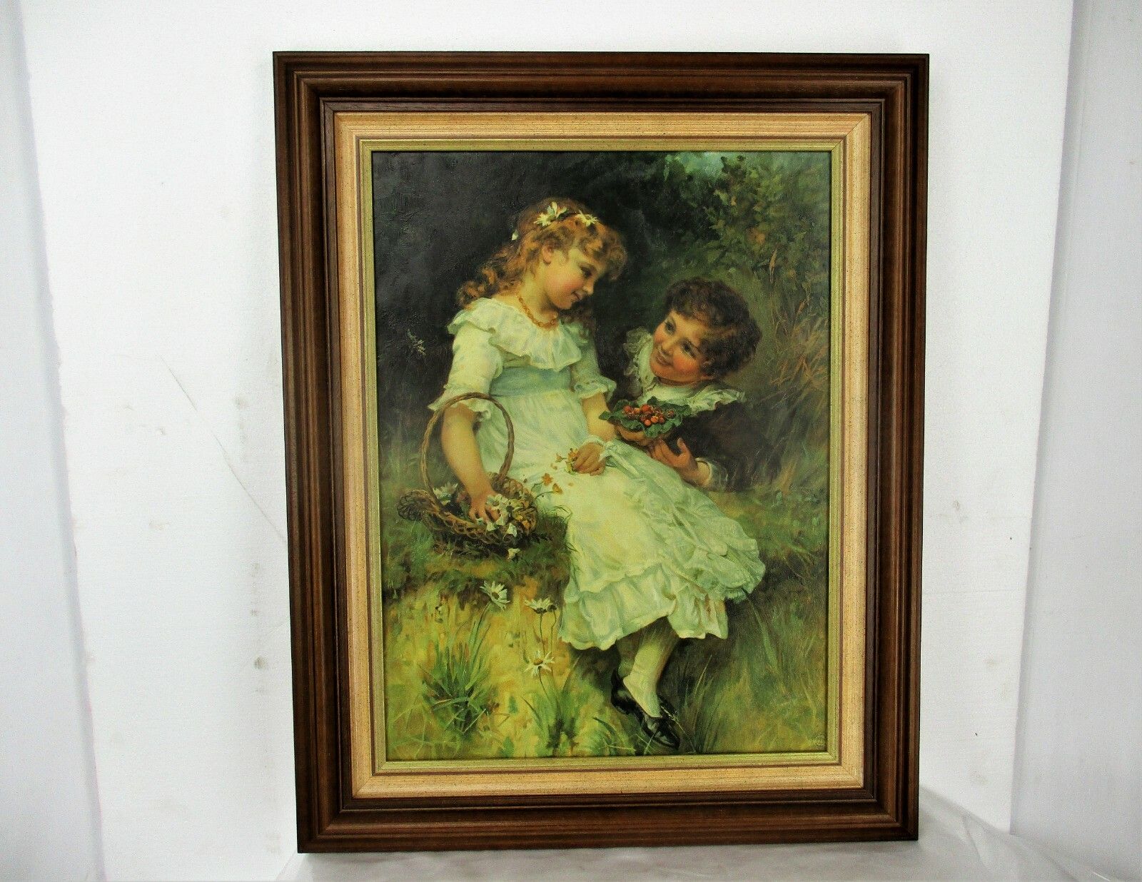 Art Print Framed Sweethearts By Frederick Morgan Trademark Pears Soap Lovely photo furniture