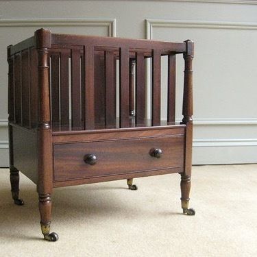 Mahogany Canterbury Gilligintons Of Dublin 19thc