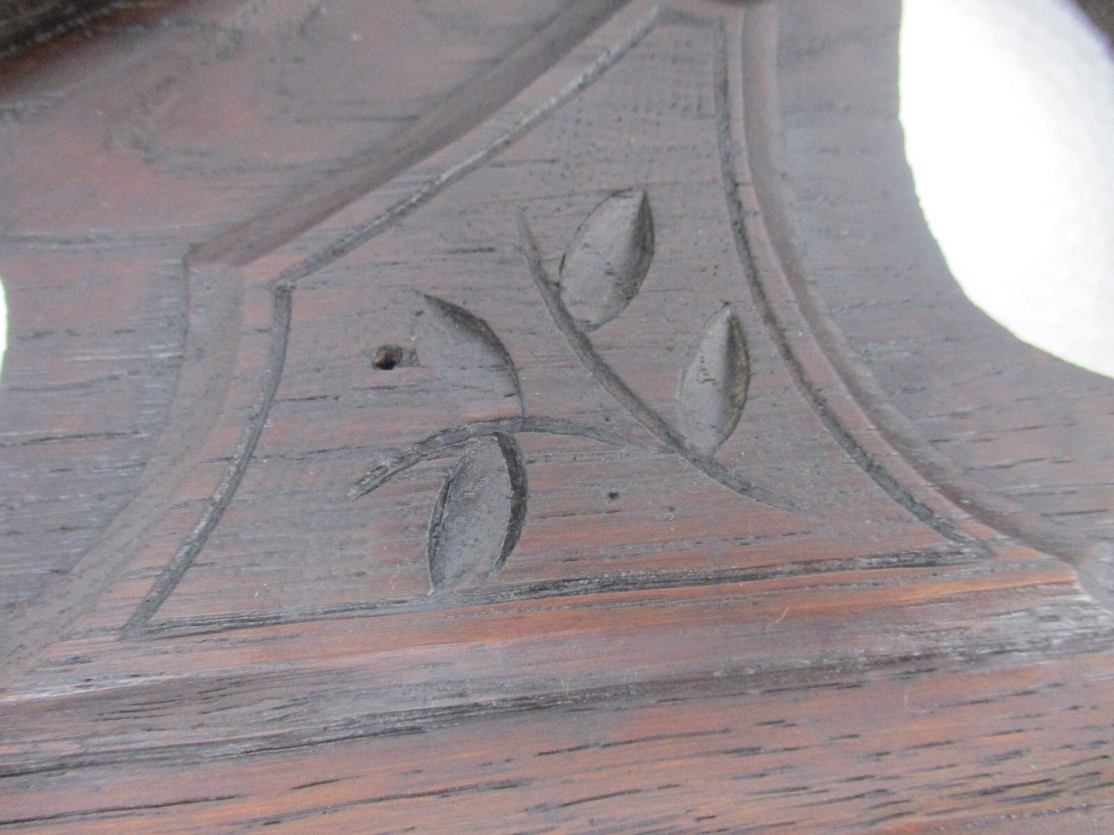 Carved Wood Oak Pediment Over Door Architectural Antique 19thc Lion Head Wow photo Art