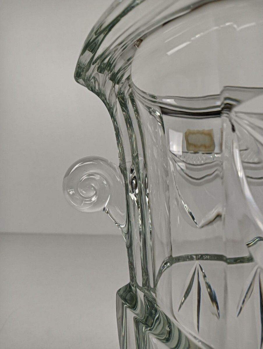 Cristalleries De Lorraine Glass Crystal French Ice Bucket Seau à Champagne VI photo 223.0