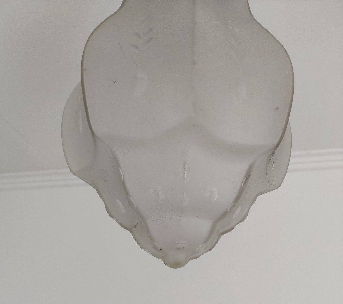 Skyscraper Pendant Lantern Chandelier  Ceiling Light Frosted Etched Glass Art De photo Lighting