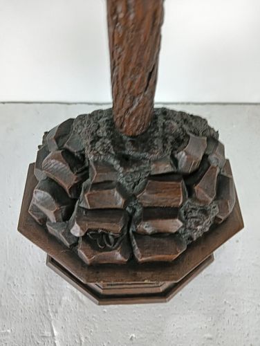 Antique 19th Century Standing Large Carved Wooden Gothic Crucifix Cross Jesus Ch photo buy
