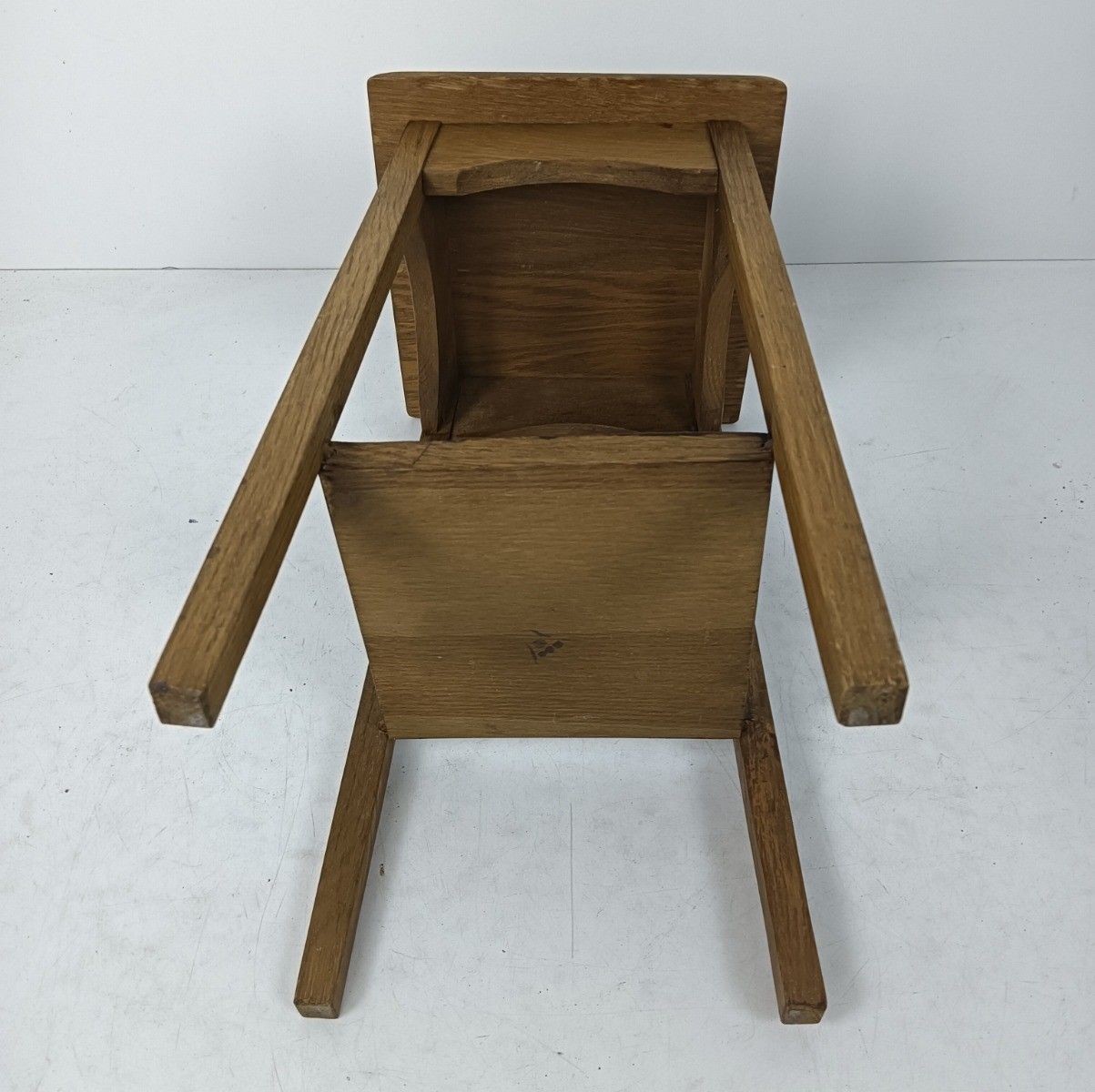 Vintage Stool Pedestal Plant Stand Side Occasional Table Vintage  Two Tier Carve photo vintage