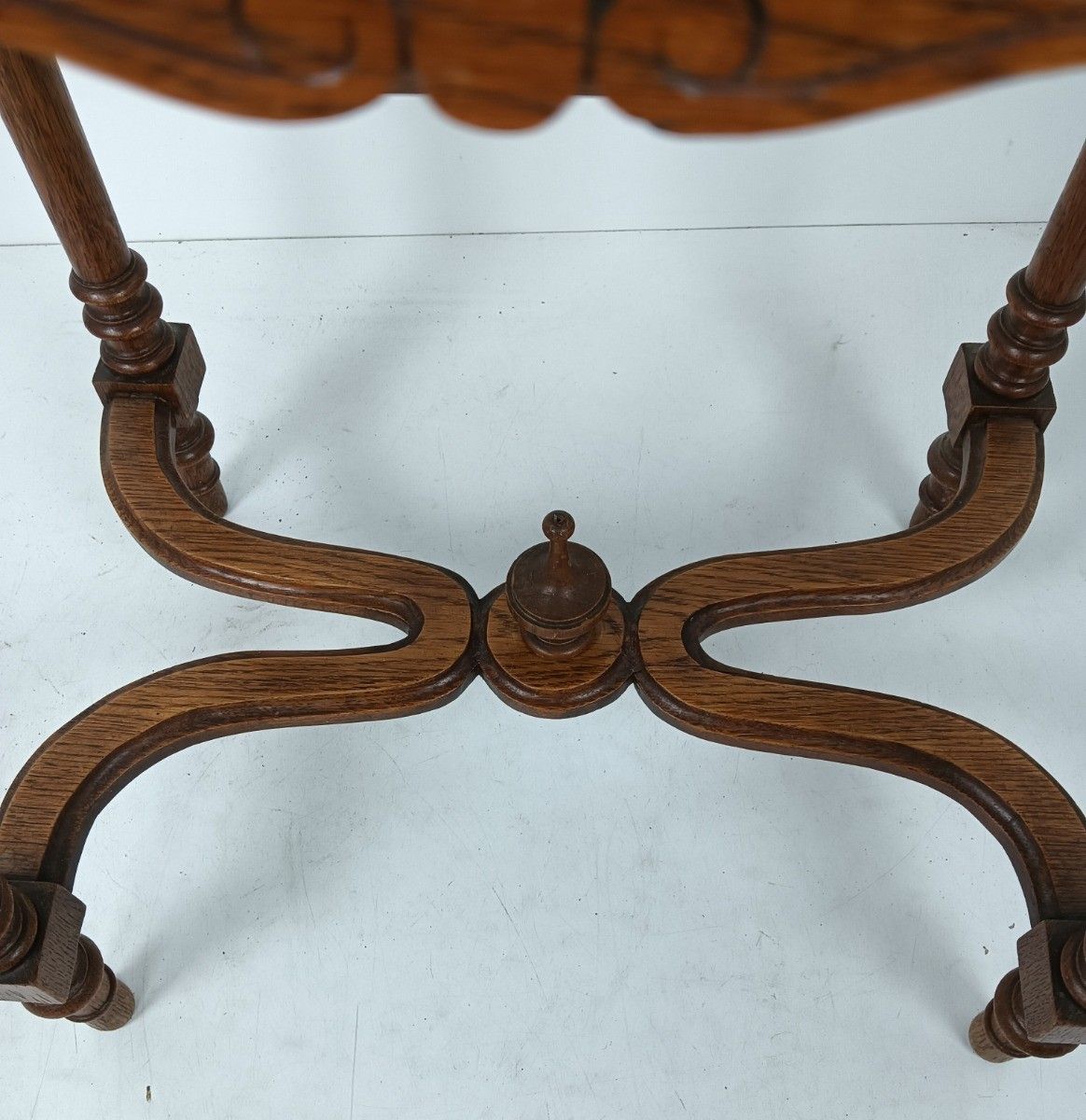 photo furniture Antique  Sewing Quilting Box Table Cabinet  Extremely Rare Wow Carved Wood