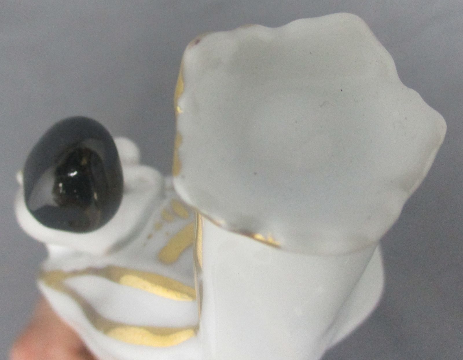 Antique 1900 Vieux Paris Porcelain Bisque Statue Virgin Mary Infant Jesus 8.26&Q photo vintage