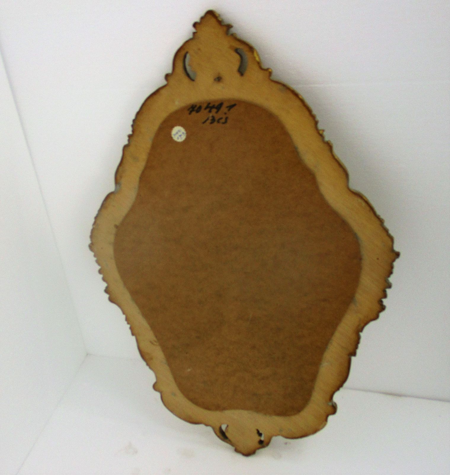 Gorgeous Large Ornate Oval Crackled White Wood Wall Hanging Mirror Romantic Holl photo buy