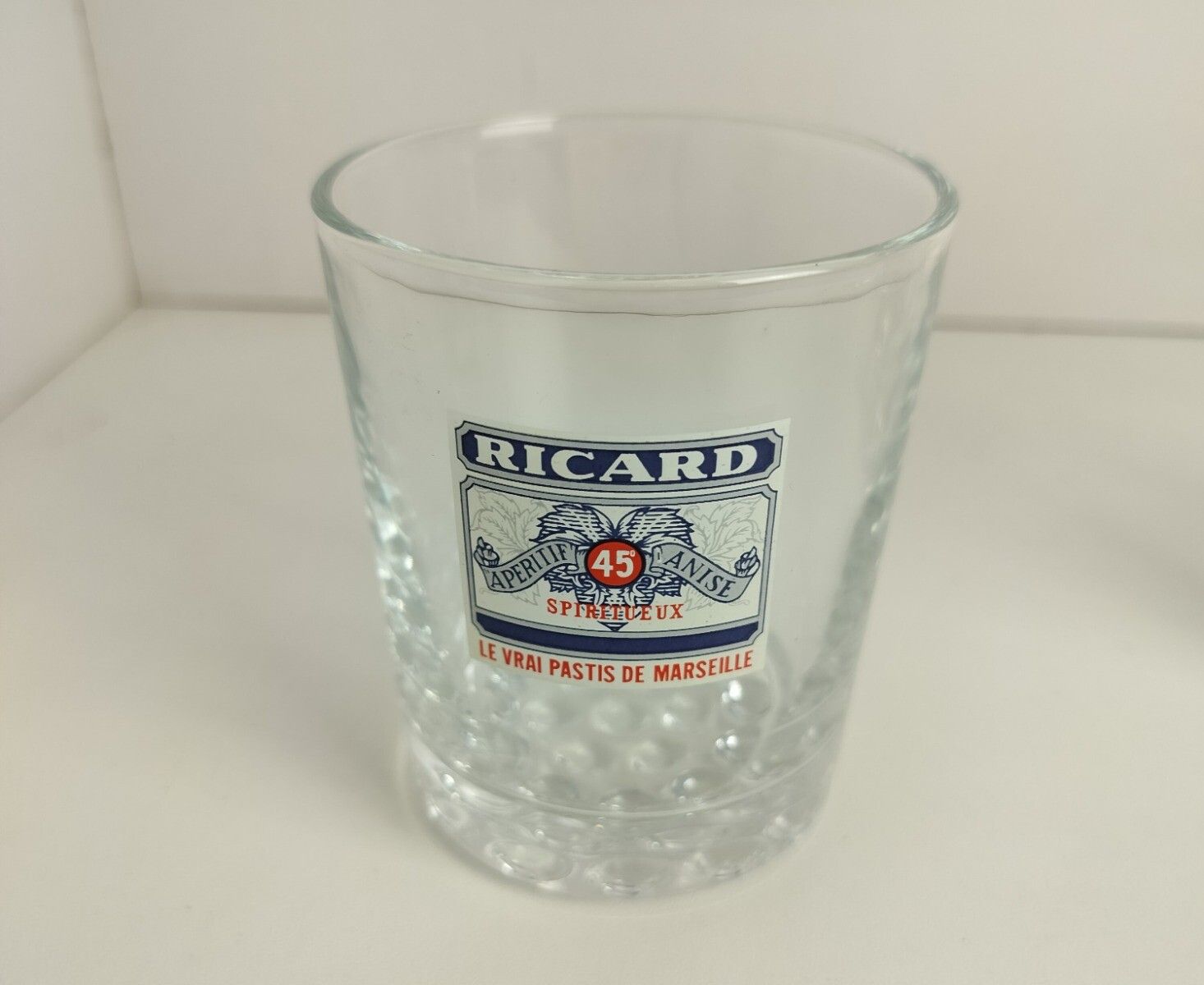 Collection Of 4  French Ricard Glasses Pastis Apero France Collector Htf Vintage photo furniture