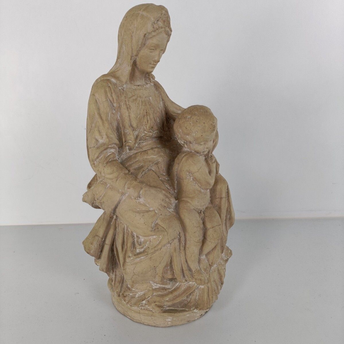 Michelangelo Buonarrati Madonna Lady Virgin Mary Infant Sedes Sapientiae  Infant photo for sale