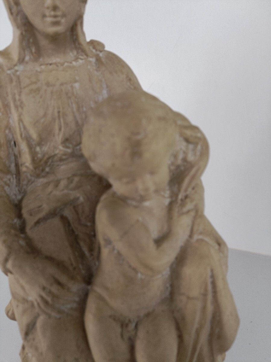 Michelangelo Buonarrati Madonna Lady Virgin Mary Infant Sedes Sapientiae  Infant photo Art