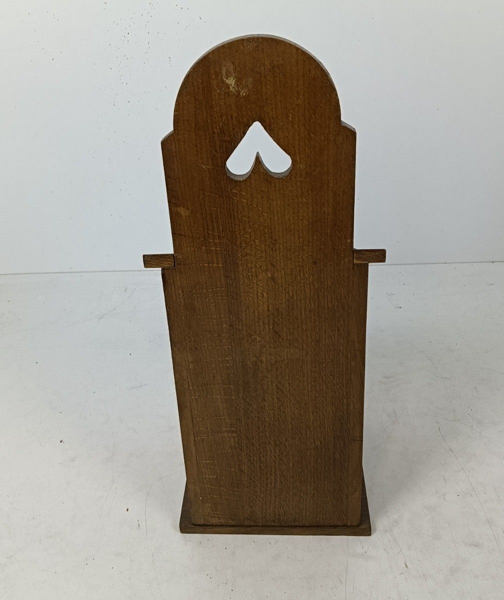 Beautiful French Antique  French Country House Solid Wood Salt Box, Boite De photo 283.0
