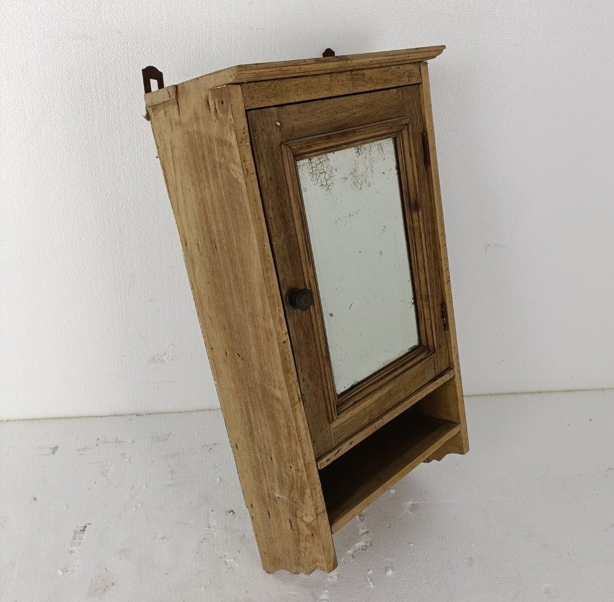 Medicine Cabinet Apothecary Antique Beveled Glass, Kitchen Bathroom Hanging photo 283.0