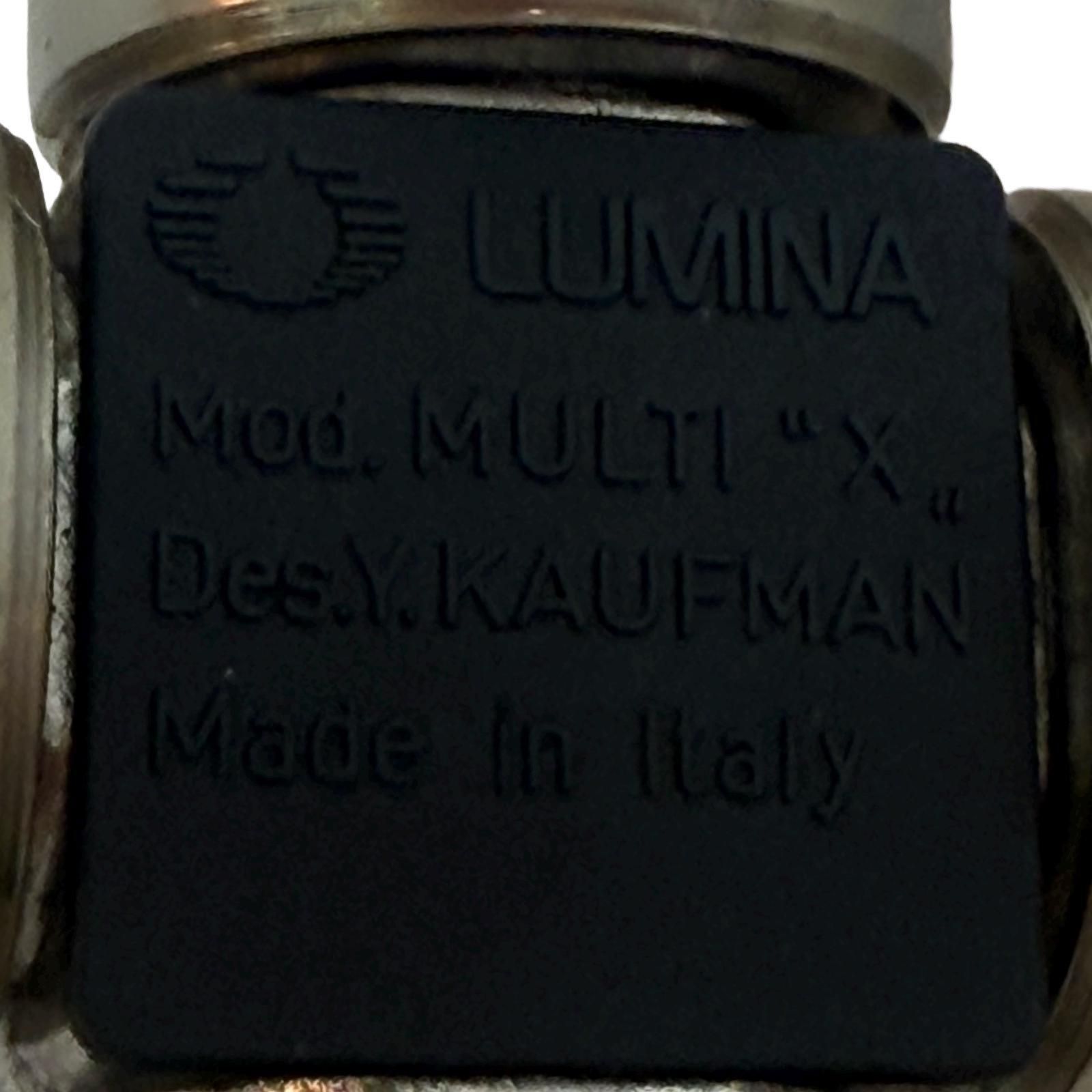 photo furniture Yaacov Kaufman For Lumina   'Multi X'   Desk Lamp   1980's   Postmodern, Italian Design