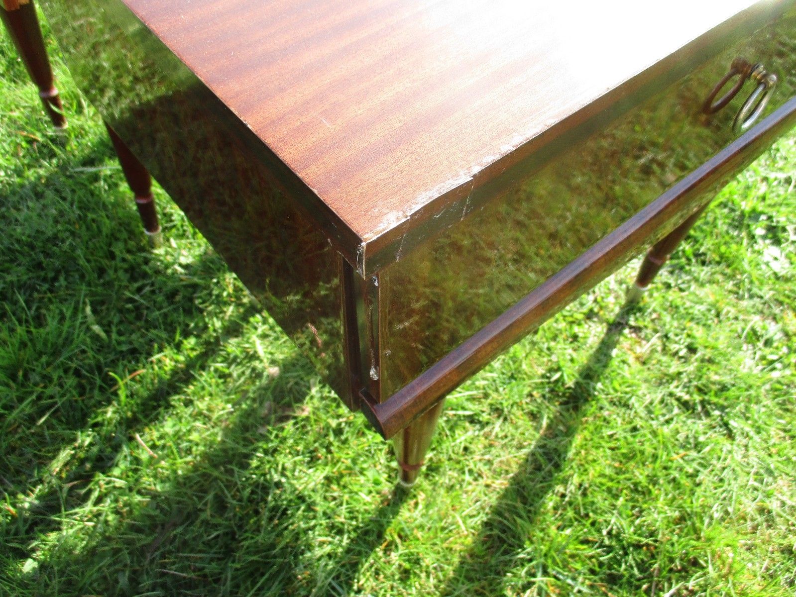 Pair Couple Vintage Nightstands End Tables Mid Century Modern Authentic photo buy