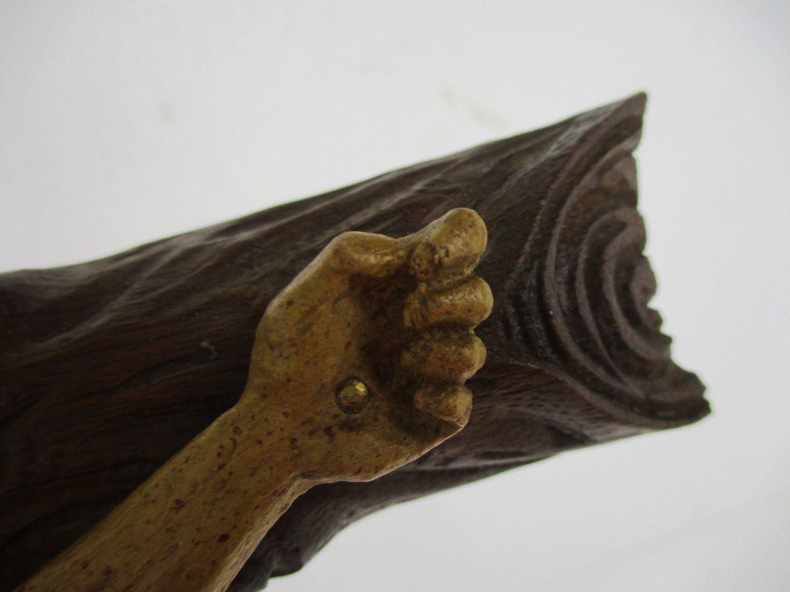 Hanging Crucifix Cross Corpus Christi Jesus Christ Hand Carved Ornate Wood Gorge photo vinterior