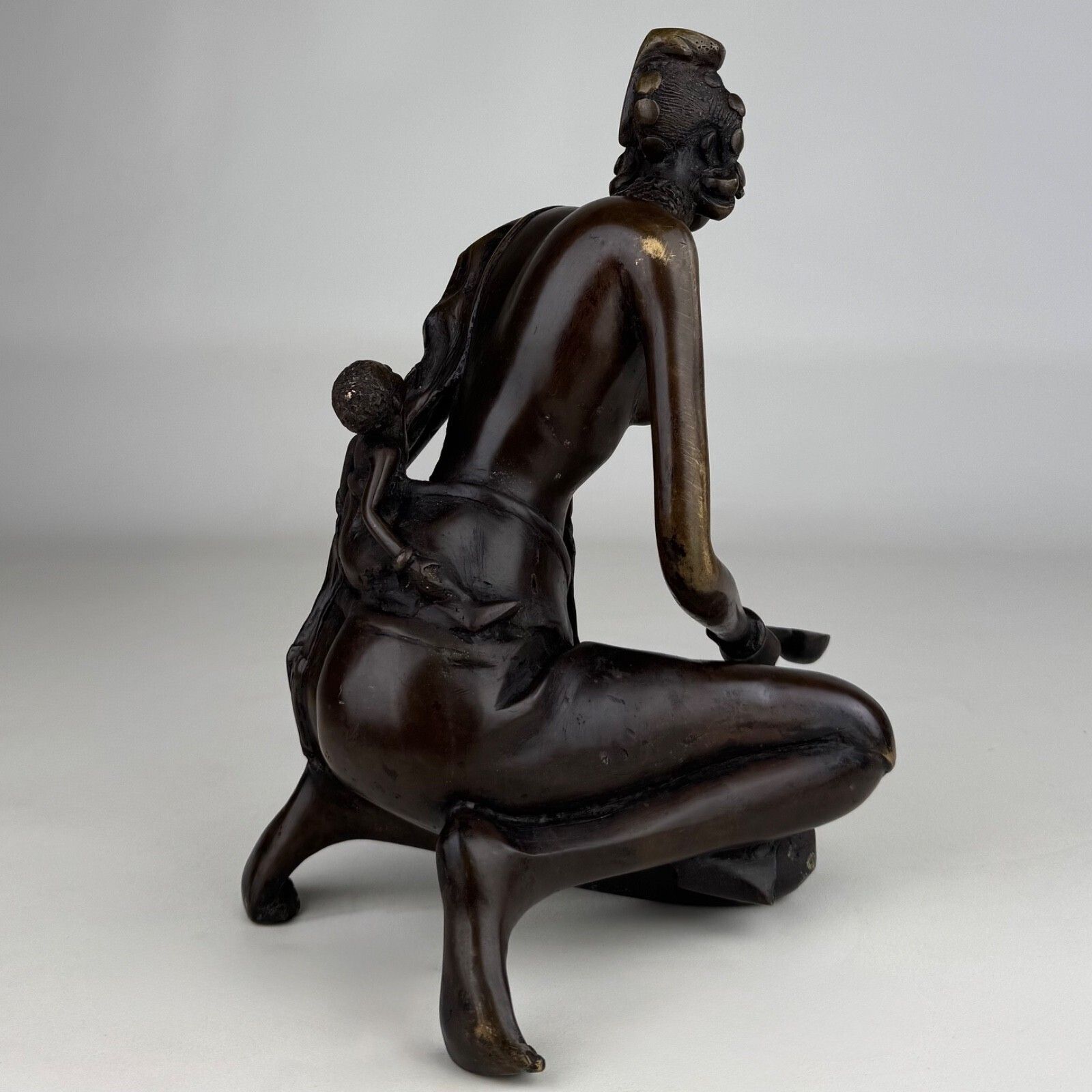 Antique 19th Century Decorative Bronze Sculpture ( Ref Af 4185 ) photo vinterior