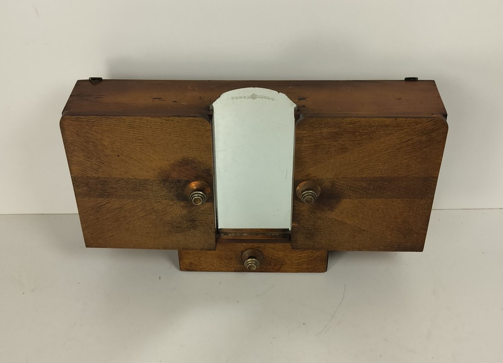 Double Art Deco Medicine Apothecary Cabinet Pharmacy Kitchten Shaving Bathroom B photo furniture