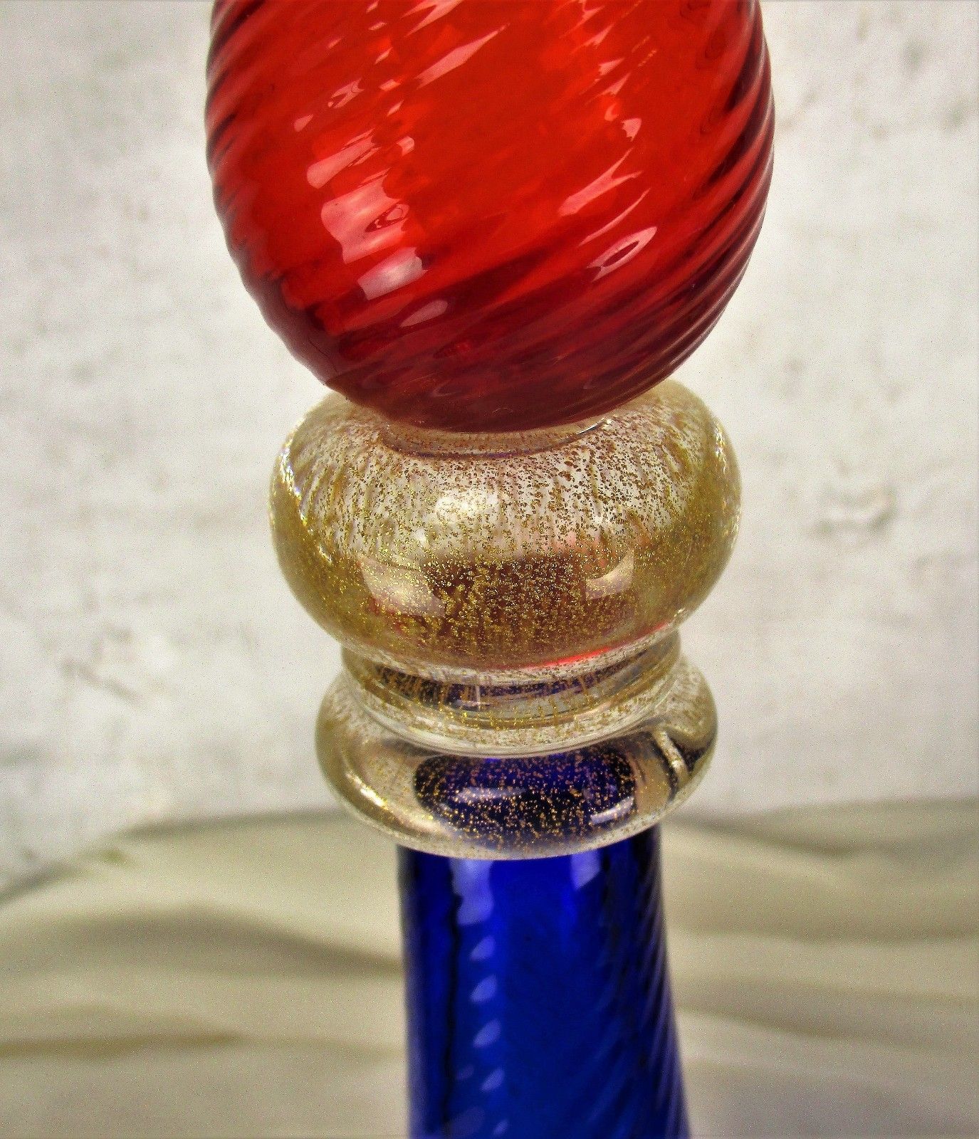 Pair Swirled Candlesticks Candle Holders Seguso For Vetri D'arte Art Glass  Htf photo Home Decor