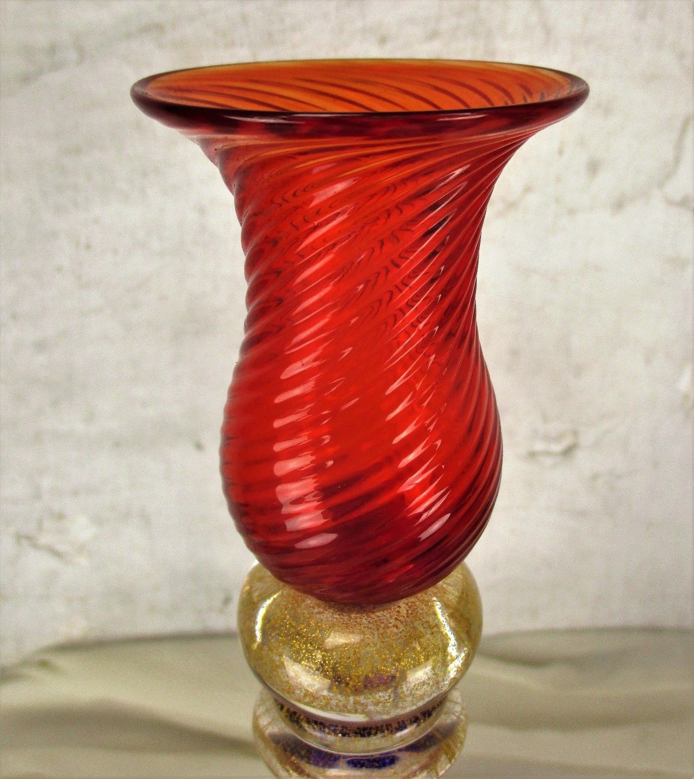 Pair Swirled Candlesticks Candle Holders Seguso For Vetri D'arte Art Glass  Htf photo 408.0