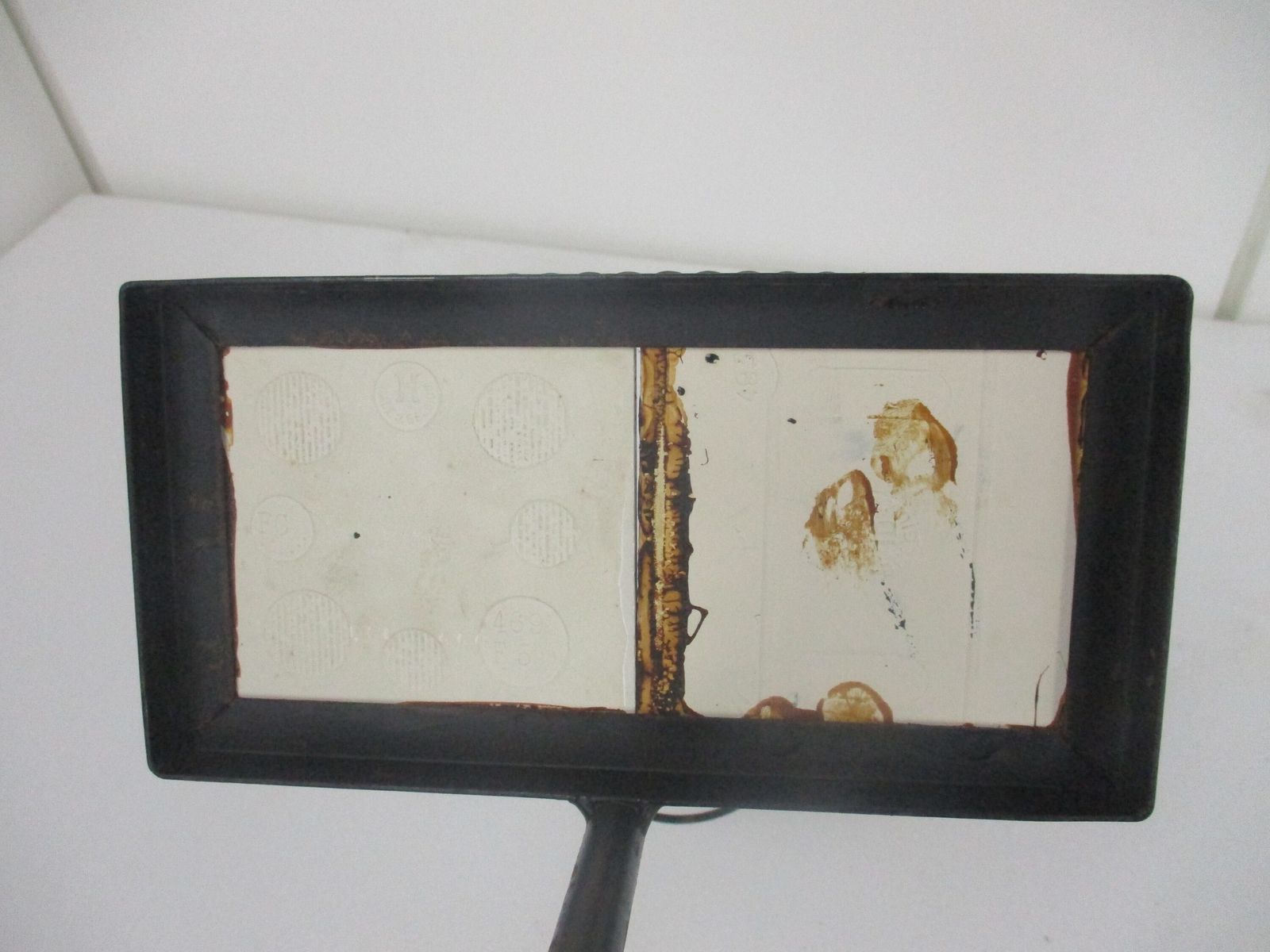 photo for sale Funky Mid Century Modern Standing Ashtray Pedestal Side Table Tiles Retro Funky