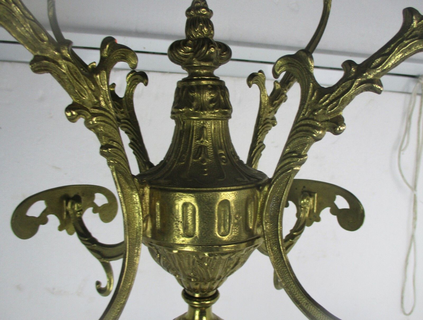 Standing Hall Tree Coat Hallway Rack Onyx Piece Brass Mermaids Base Eyecatcher photo buy