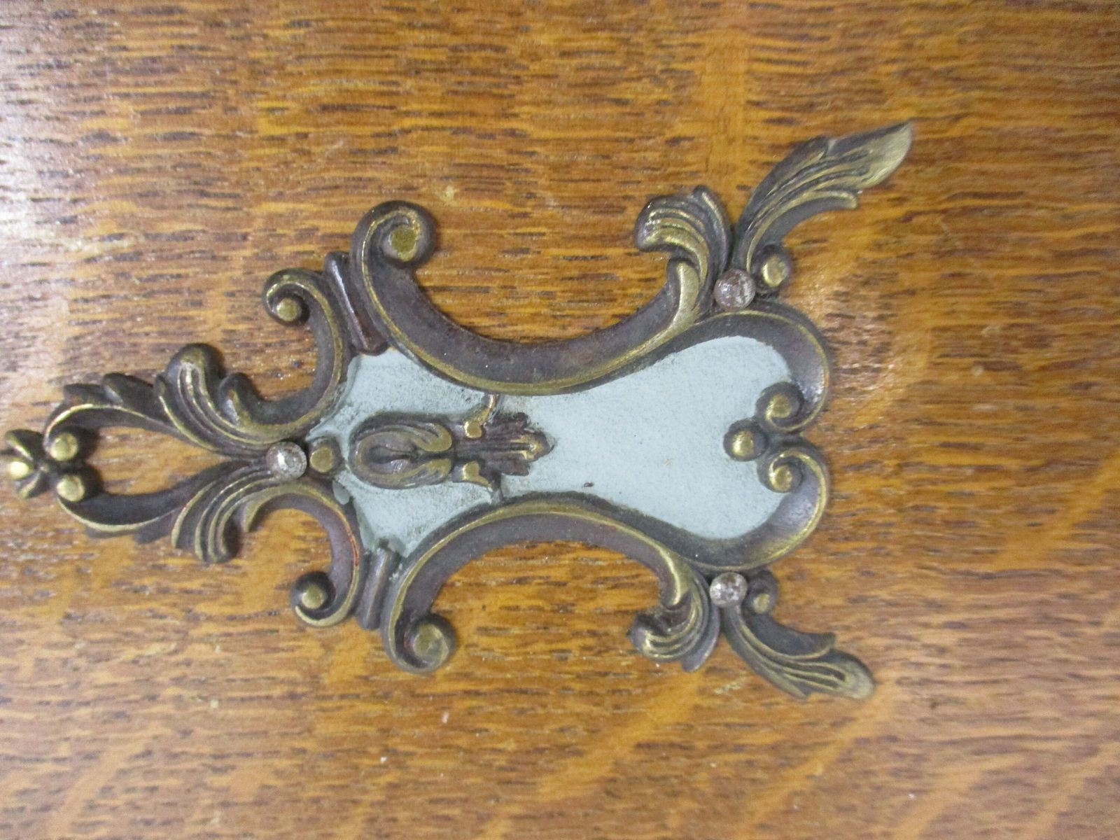 Retro Funky Industrial Railway Wood Wall Shelf Coat Hat Rack  Brass Trims Mirror photo 162.0