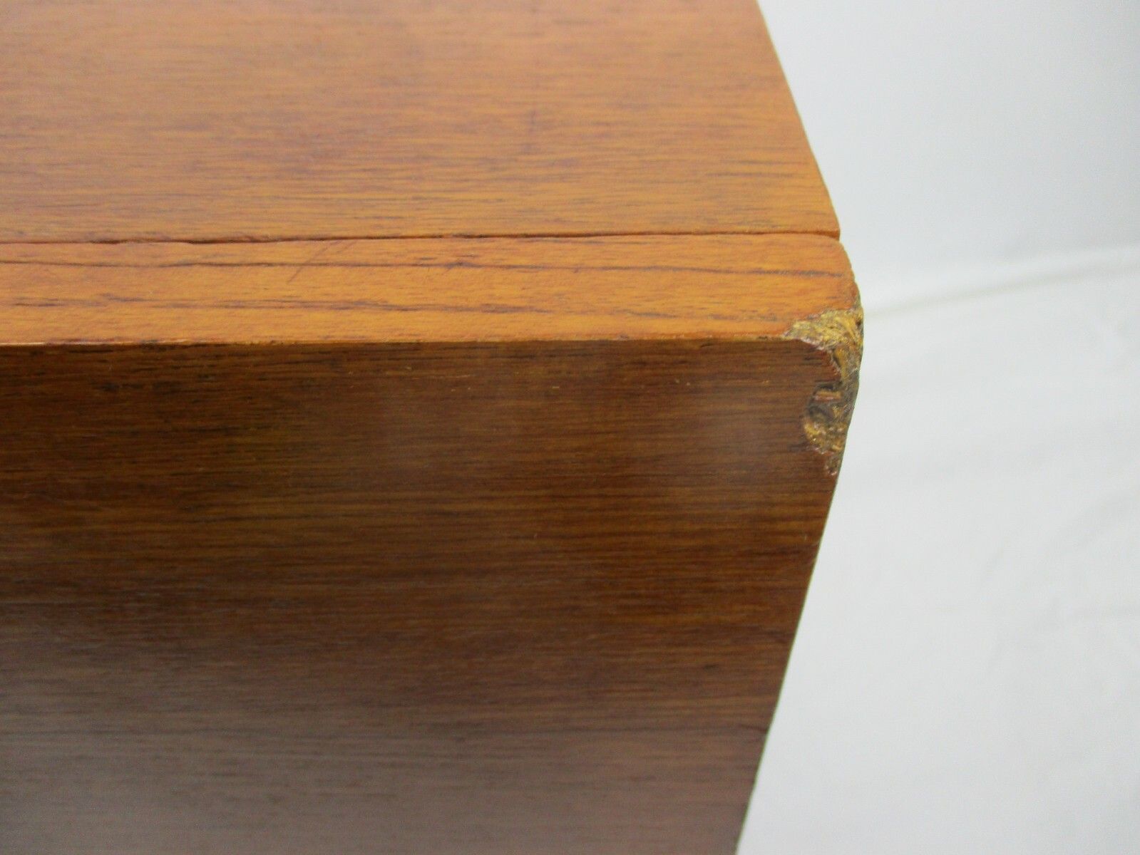 Vintage Funky Nightstand Wood Mid Century Danish Modern Style End Table Commode photo Furniture