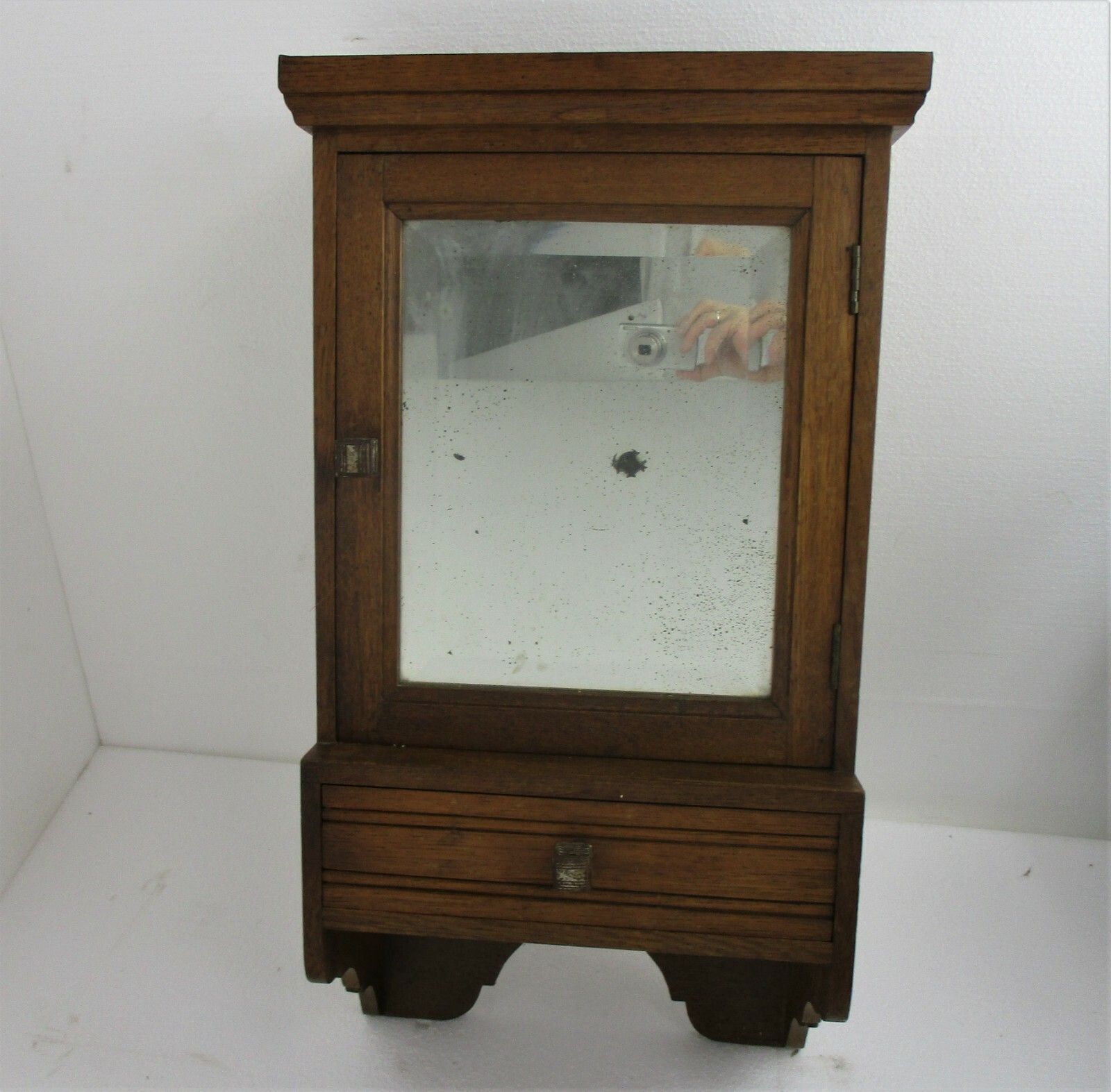 Kitchen Medicine Apothecary Wood  Apothecary Bathroom Cabinet Beveled Glass photo furniture