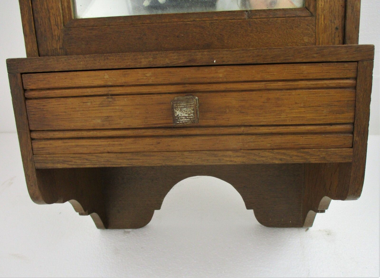Kitchen Medicine Apothecary Wood  Apothecary Bathroom Cabinet Beveled Glass photo for sale