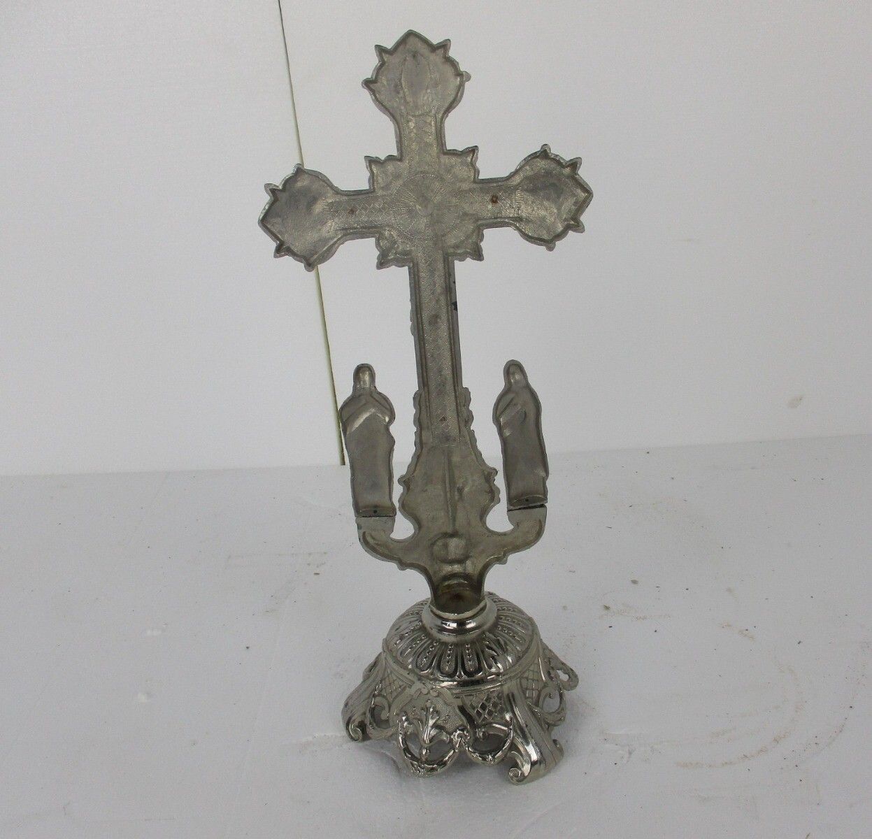 Standing Crucifix Cross Saint John Saint Mary  Magdalene Golgotha Apostles Ornat photo buy