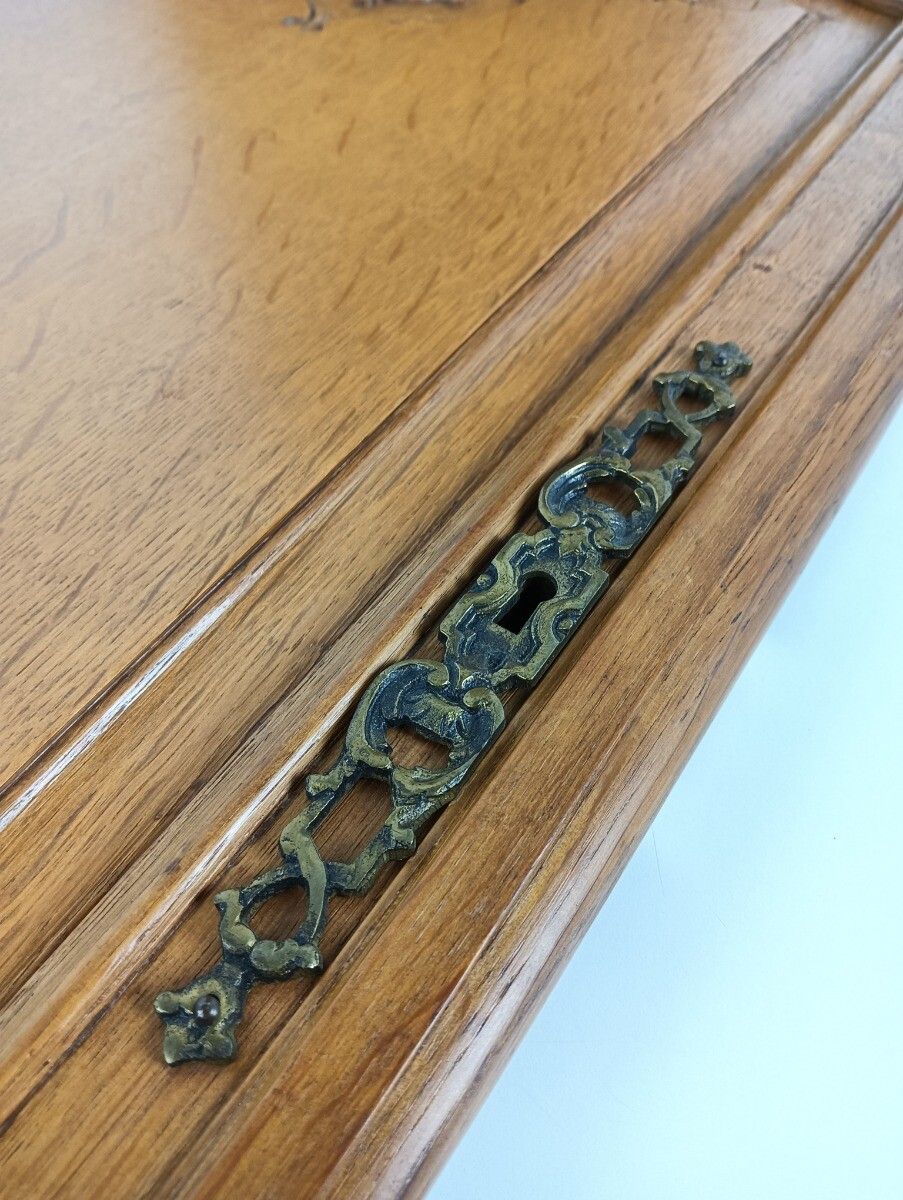 Antique Door Panels Couple Louis XV Style Hand Carved Architectural Salvaged Rec photo Home Fixtures