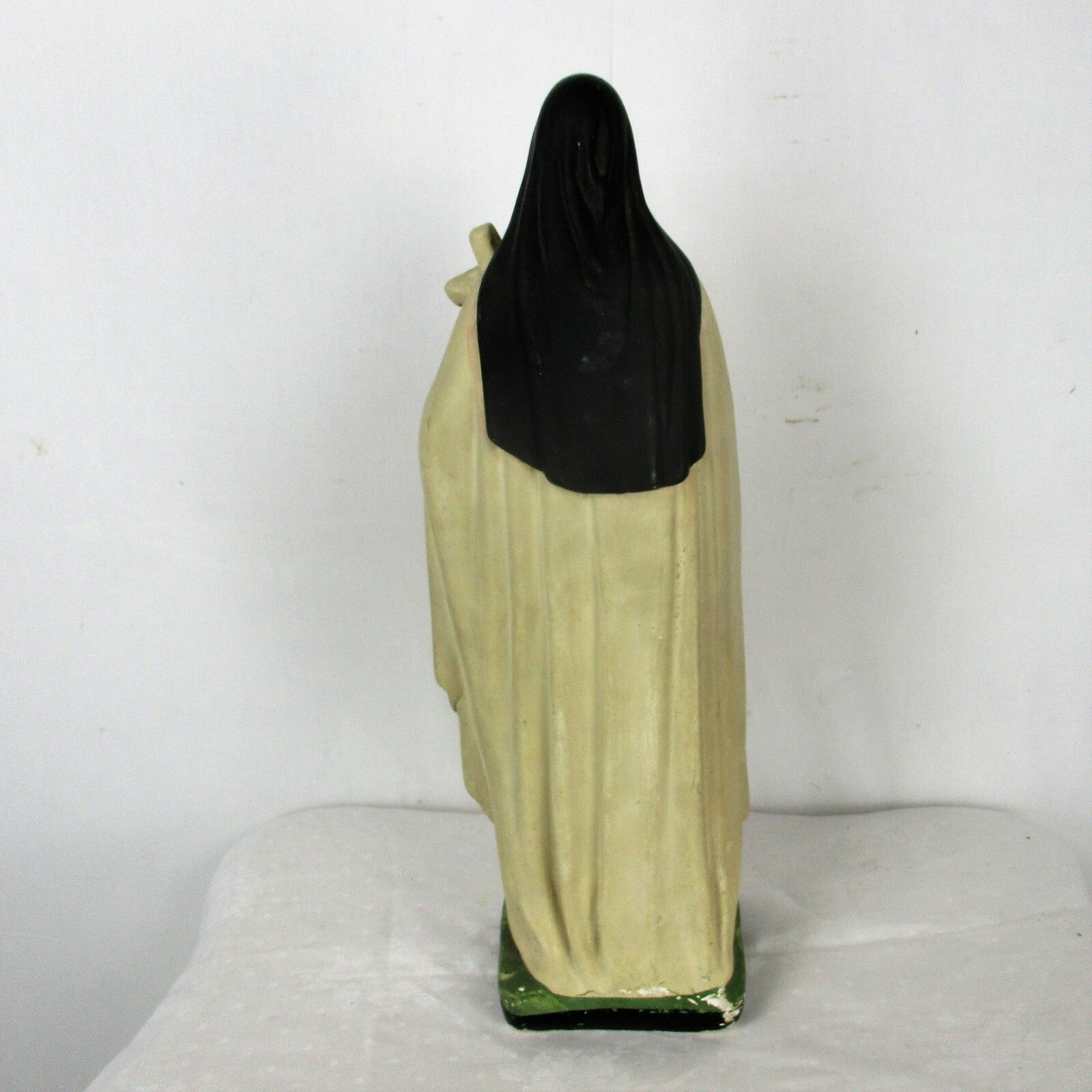 Large  Statue Plaster St Therese Lisieux Little Flower Of Jesus  Chapel 21.65" photo buy