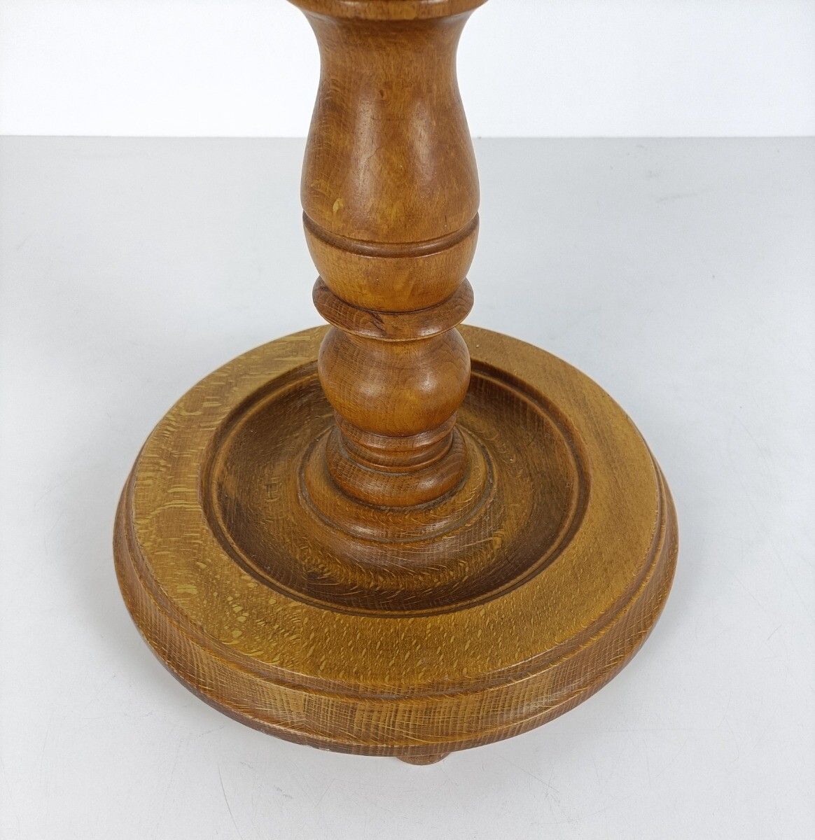 Vintage Hand Carved Wooden Three Tier  Pedestal Siede Table Two Tier Bonsai Plan photo 223.0